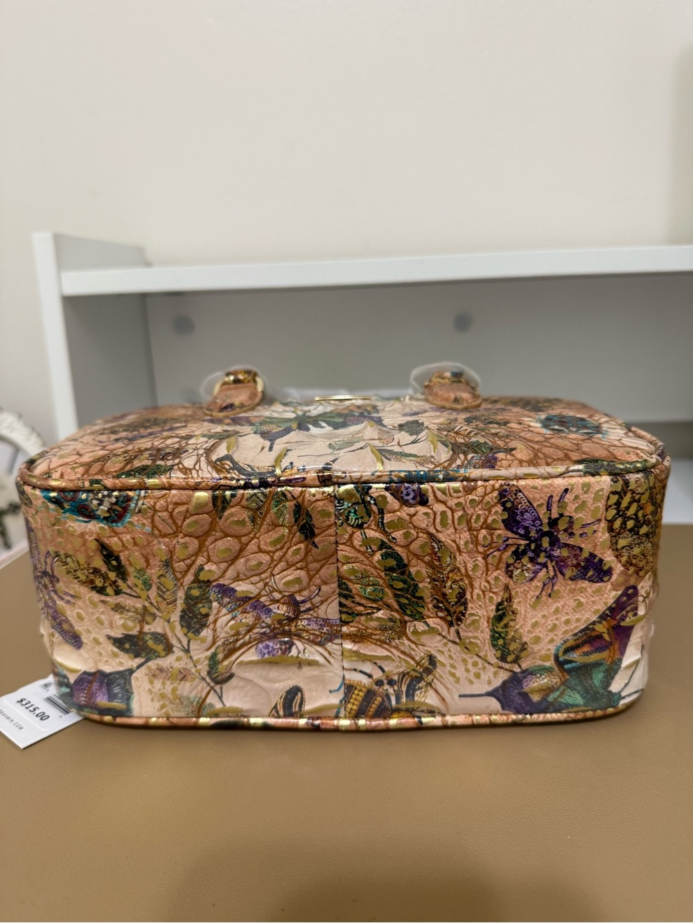 Brahmin Mara Hill Garden Melbourne Leather Satchel - Picture 9 of 14